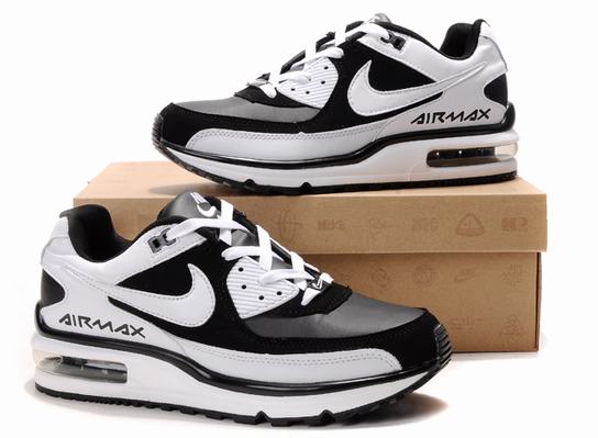 New Men'S Nike Air Max Ltd Black/Gray/White